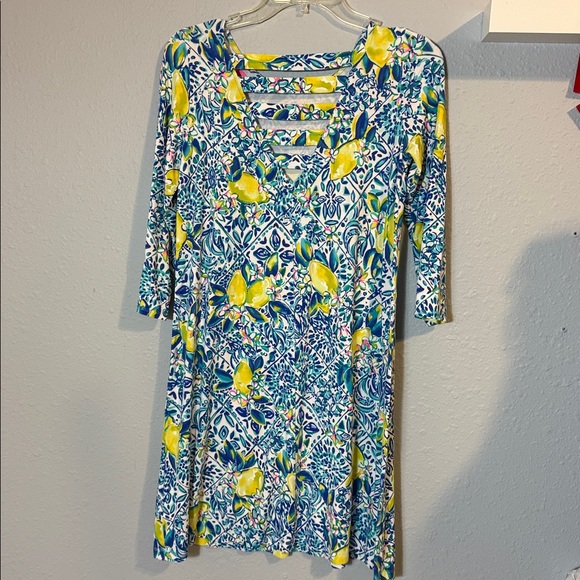 Lilly Pulitzer Ophelia Swing Dress Zest for Life - Picture 8 of 9